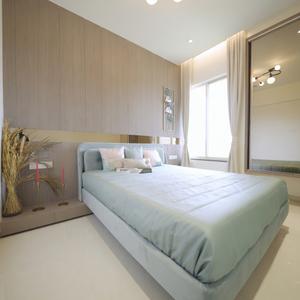 Bedroom Image of 1190 Sq.ft 2 BHK Apartment / Flat for sale in Gini Vivante, Kiwale Pune for Rs. 7690000