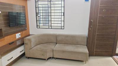 Living Room Image of 510 Sq.ft 1 BHK Apartment / Flat for rent in BTM Layout 2nd Stage Bengaluru for Rs. 22000