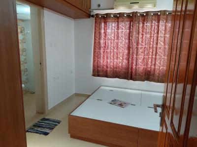 Bedroom Image of 1012 Sq.ft 2 BHK Apartment / Flat for rent in Hoysala Infantry Towers, Sanjaynagar Bengaluru for Rs. 45000