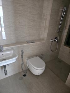 Bedroom Three Image of 1450 Sq.ft 3 BHK Apartment / Flat for sale in Adani Ten BKC, Bandra East Mumbai for Rs. 85550000