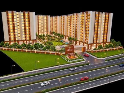 Image of 1217 Sq.ft 3 BHK Apartment / Flat for sale in Siula, Bhubaneswar for Rs. 8600000