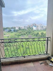 Balcony Image of 800 Sq.ft 2 BHK Apartment / Flat for sale in Nyati Elan, Wagholi Pune for Rs. 6000000