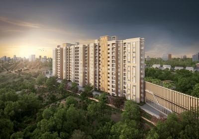 Image of 1640 Sq.ft 3 BHK Apartment / Flat for sale in Shriram Codename King Life, Koyambedu, Chennai for Rs. 22700000
