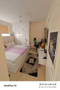 Bedroom Image of 1900 Sq.ft 3 BHK Apartment / Flat for rent in Omaxe The Palace, Gomti Nagar Lucknow for Rs. 50000