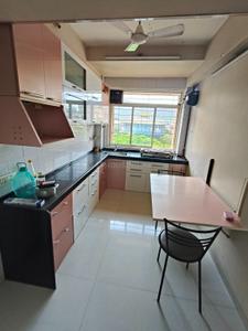 Kitchen Image of 960 Sq.ft 2 BHK Apartment / Flat for rent in Vijay Wimbeldon Park, Thane West Thane for Rs. 55000