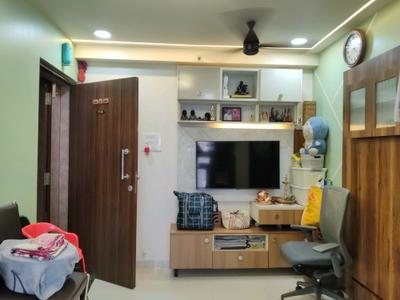 Living Room Image of 550 Sq.ft 1 BHK Apartment / Flat for sale in A And O Excellente, Mulund West Mumbai for Rs. 8100000