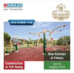 Image of 1416 Sq.ft 3 BHK Apartment / Flat for sale in Omaxe The Resort, New Chandigarh, Chandigarh for Rs. 13000000