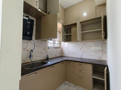 Kitchen Image of 650 Sq.ft 1 BHK Independent House for rent in Harlur Bengaluru for Rs. 26000
