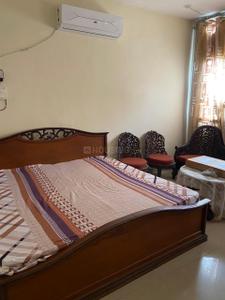 Bedroom Image of 450 Sq.ft 1 RK Builder Floor for rent in Greater Kailash New Delhi for Rs. 30000