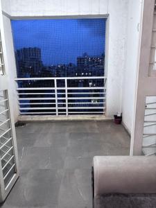 Balcony Image of 1175 Sq.ft 2 BHK Apartment / Flat for rent in MSR Queenstown, Chinchwad Pune for Rs. 28000