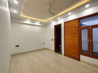 Bedroom Image of 1400 Sq.ft 3 BHK Builder Floor for rent in Kavita Apartment, Chhattarpur New Delhi for Rs. 25000