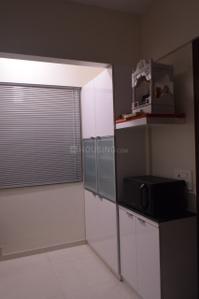 Kitchen Image of 700 Sq.ft 1 BHK Apartment / Flat for rent in Nyati Eternity, Mohammed Wadi Pune for Rs. 25000