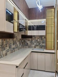 Kitchen Image of 750 Sq.ft 3 BHK Apartment / Flat for sale in Razapur Khurd New Delhi for Rs. 4800000