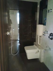 Common Bathroom Image of 600 Sq.ft 1 BHK Apartment / Flat for sale in Dombivli East Thane for Rs. 4620000