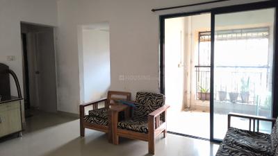 Living Room Image of 620 Sq.ft 1 BHK Apartment / Flat for rent in DSK Meghmalhar, Dhayari Pune for Rs. 14000