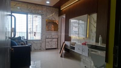 Living Room Image of 680 Sq.ft 1 BHK Apartment / Flat for rent in Ulwe Navi Mumbai for Rs. 26000
