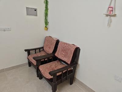 Living Room Image of 460 Sq.ft 1 BHK Apartment / Flat for rent in Jagatpura Jaipur for Rs. 16000