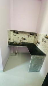 Kitchen Image of 650 Sq.ft 1 RK Builder Floor for rent in Indra Puri Colony Indore for Rs. 8500