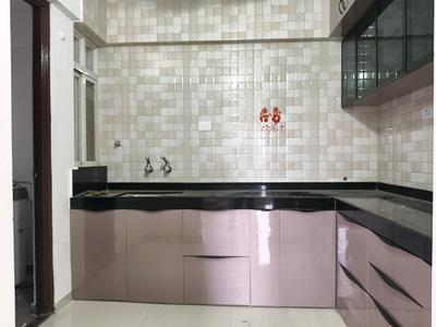 Kitchen Image of 780 Sq.ft 2 BHK Apartment / Flat for rent in Goel Ganga Aurum Park C, Tathawade Pune for Rs. 29000