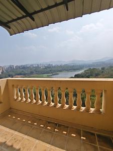 Balcony Image of 1530 Sq.ft 3 BHK Apartment / Flat for rent in Aryan Nancy Lake Homes, Katraj Pune for Rs. 70000