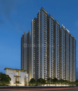 Image of 1200 Sq.ft 2 BHK Apartment / Flat for sale in The Line, Kokapet, Hyderabad for Rs. 12000000