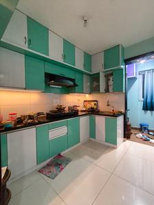 Kitchen Image of 1216 Sq.ft 2 BHK Apartment / Flat for sale in Sai Purvi Symphony by Sai Purvi Developers, Gunjur Village Bengaluru for Rs. 14800000
