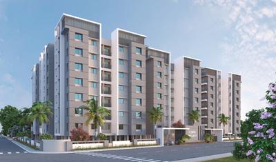 Image of 1365 Sq.ft 3 BHK Apartment / Flat for sale in Zingabai Takli, Nagpur for Rs. 4750000