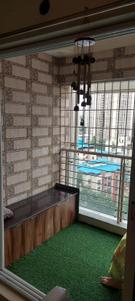 Balcony Image of 1350 Sq.ft 3 BHK Apartment / Flat for sale in Rosa Bella, Hiranandani Estate Thane for Rs. 19500000