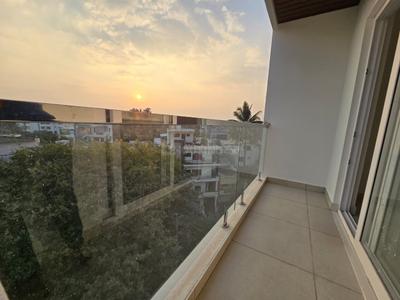 Balcony Image of 600 Sq.ft 1 BHK Apartment / Flat for rent in Indira Nagar Bengaluru for Rs. 30000