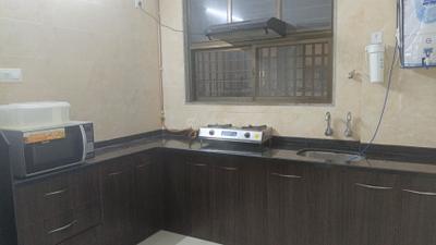 Kitchen Image of 1405 Sq.ft 3 BHK Apartment / Flat for rent in Pathardi Phata Nashik for Rs. 17000