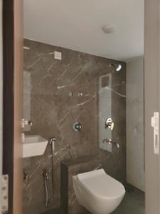 Common Bathroom Image of 840 Sq.ft 2 BHK Apartment / Flat for sale in Rajhans Blossom Building 6 Wing C&amp;D, Vasai West Vasai for Rs. 6900000