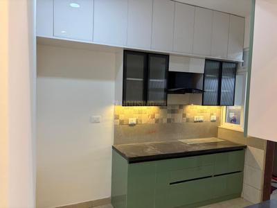 Kitchen Image of 1385 Sq.ft 3 BHK Apartment / Flat for rent in Meridian Park at The Prestige City, Dommasandra Bengaluru for Rs. 54000