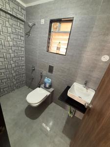 Bathroom Image of 550 Sq.ft 1 BHK Apartment / Flat for rent in Squarefeet Mahavir Square, Thane West Thane for Rs. 26000