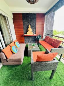 Hall Image of 2387 Sq.ft 4 BHK Apartment / Flat for sale in Sansidh Galaxy, Thanisandra Bengaluru for Rs. 32000000