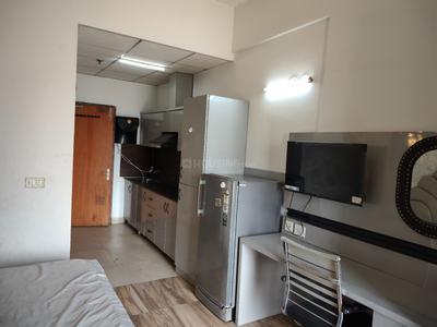 Kitchen Image of 435 Sq.ft 1 RK Studio for rent in Paramount Golfforeste Oak &amp; Pine, Surajpur Greater Noida for Rs. 17500