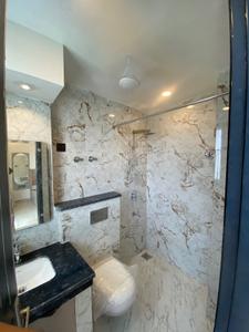 Bathroom Image of 300 Sq.ft 1 RK Builder Floor for rent in DLF Phase 3 Gurgaon for Rs. 30000