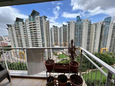 Balcony Image of 1093 Sq.ft 2 BHK Apartment / Flat for rent in Amanora Aspire Towers, Hadapsar Pune for Rs. 50000