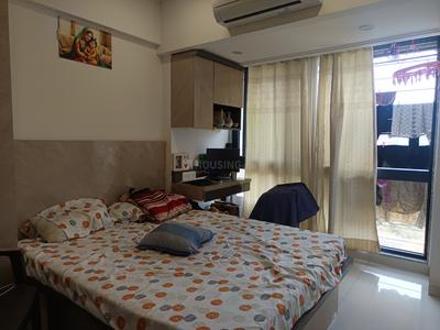 Bedroom Image of 700 Sq.ft 1 BHK Apartment / Flat for sale in Queenstown Springs, Ghansoli Navi Mumbai for Rs. 11600000