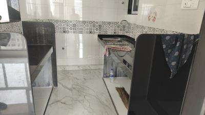 Kitchen Image of 475 Sq.ft 1 BHK Apartment / Flat for rent in The Baya Central, Lower Parel Mumbai for Rs. 65000
