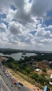 Balcony Image of 10000 Sq.ft 6 BHK Apartment / Flat for sale in Embassy Lake Terraces, Hebbal Kempapura Bengaluru for Rs. 250000000