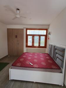 Bedroom Image of 450 Sq.ft 1 RK Builder Floor for rent in Sector 122 Noida for Rs. 20000