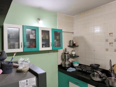 Kitchen Image of 612 Sq.ft 1 BHK Apartment / Flat for sale in B K Sunrise, Fursungi Pune for Rs. 3500000