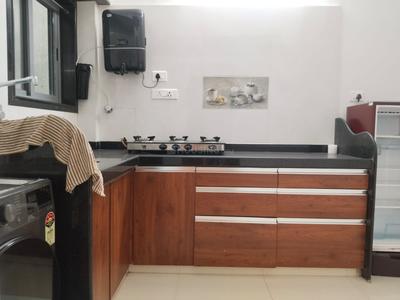 Kitchen Image of 650 Sq.ft 1 BHK Apartment / Flat for rent in Koregaon Park Pune for Rs. 35000