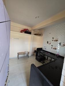 Kitchen Image of 1200 Sq.ft 1 BHK Builder Floor for rent in Besa Pipla Nagpur for Rs. 12000