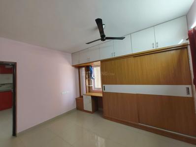 Bedroom Image of 1400 Sq.ft 3 BHK Apartment / Flat for rent in Accurate Wind Chimes, Narsingi Hyderabad for Rs. 47000