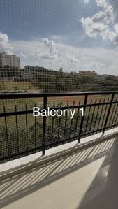 Balcony Image of 1650 Sq.ft 3 BHK Apartment / Flat for rent in Electronic City Phase 2 Bengaluru for Rs. 33000