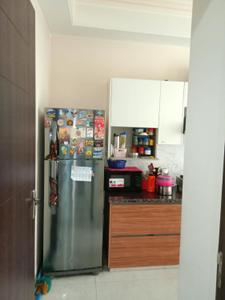Kitchen Image of 1500 Sq.ft 1 BHK Builder Floor for rent in Sector 56 Gurgaon for Rs. 32000