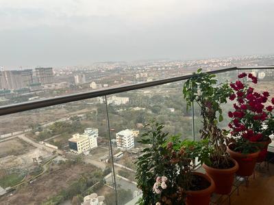 Balcony Image of 2935 Sq.ft 3.5 BHK Apartment / Flat for sale in Panchshil Towers, Kharadi Pune for Rs. 46000000