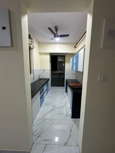 Kitchen Image of 630 Sq.ft 2 BHK Apartment / Flat for rent in Raymond Realty Ten X Habitat, Thane West Thane for Rs. 45000
