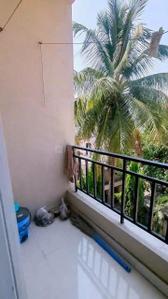 Balcony Image of 388 Sq.ft 1 BHK Apartment / Flat for rent in Thergaon Pune for Rs. 13000